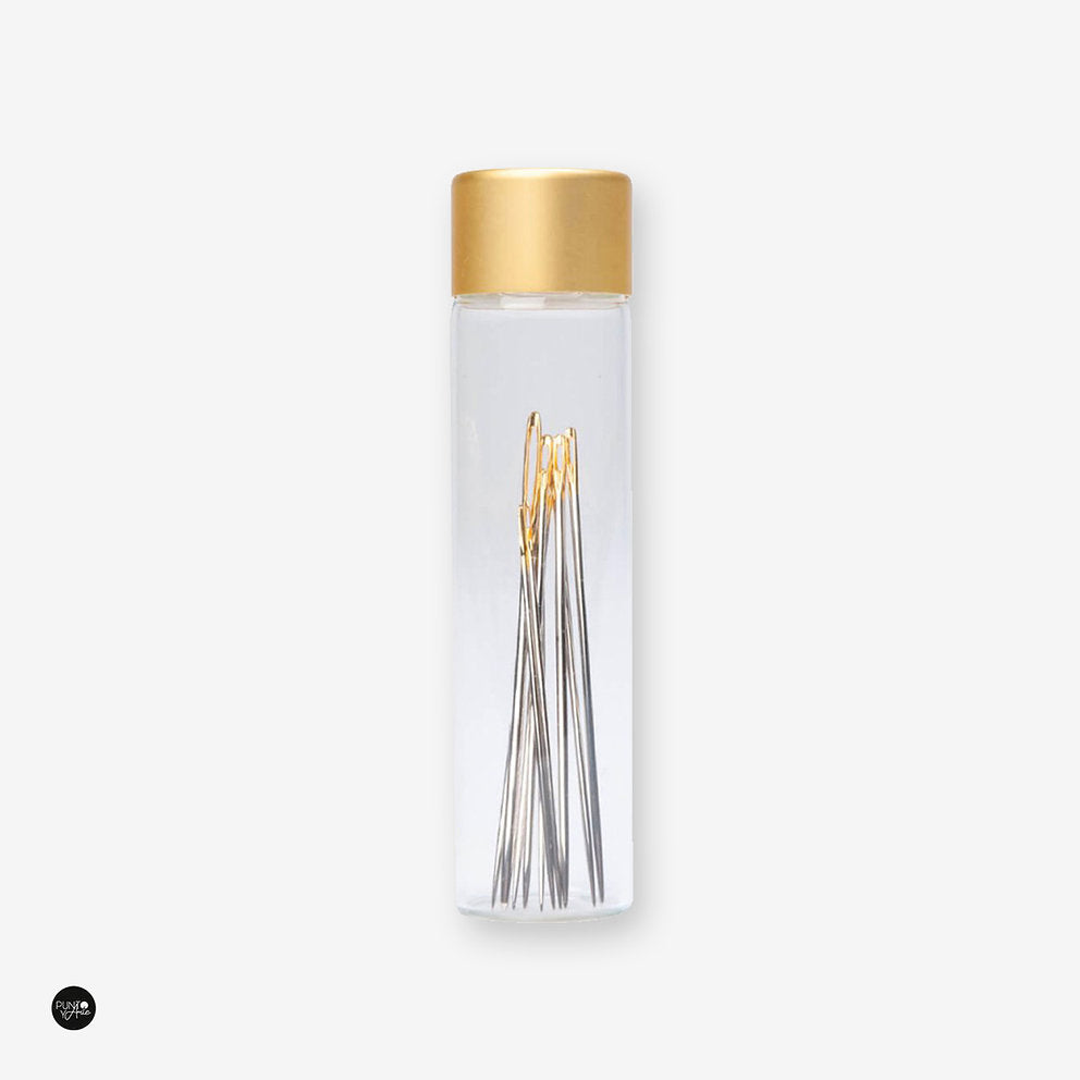 Vista adicional de Agujas Hemline PN-0198757 – Agujas de Coser a mano Sharps Ojo Dorado – Gold Nº 5, 7, 10 16 mm