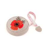 Embroidered Tape Measure "Wildflowers" by Hobby Gift: Measure with Style and Elegance