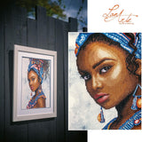 Cross Stitch Kit. Headscarf model - Lanarte PN-0200685