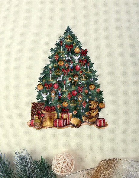 Little Christmas Tree - Panna - Cross Stitch Kit PR-7239