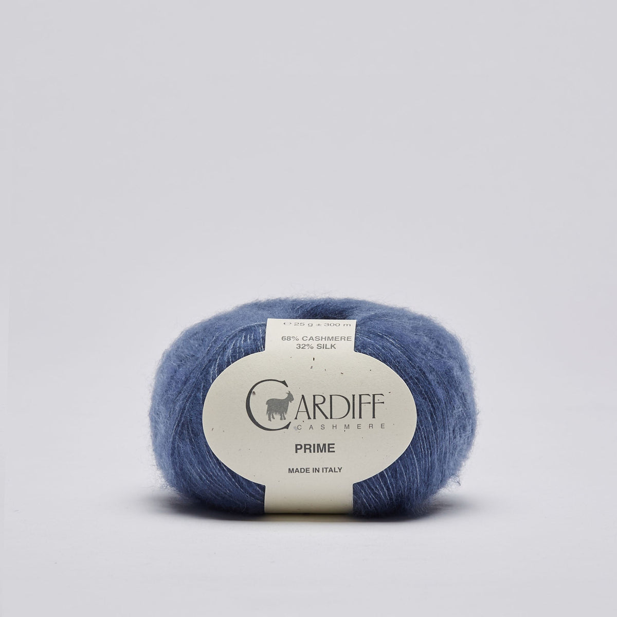 Cardiff Prime 113 Cristobal, ovillo de hilo fino de cachemira y seda Mulberry