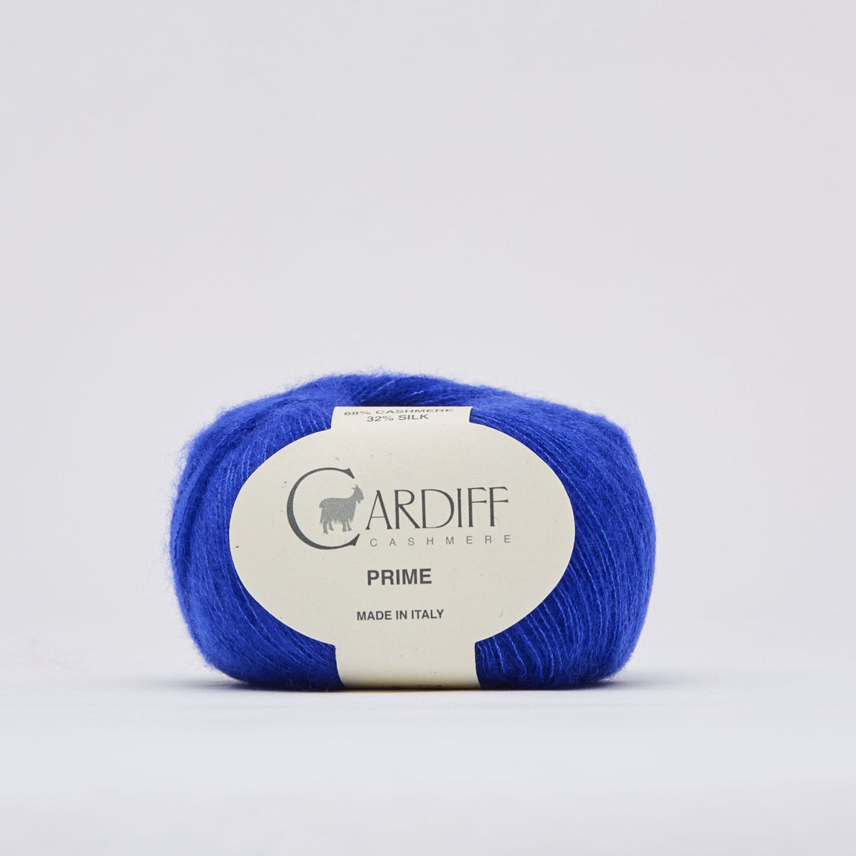 Cardiff Prime 132 Zar, ovillo de hilo fino de cachemira y seda Mulberry
