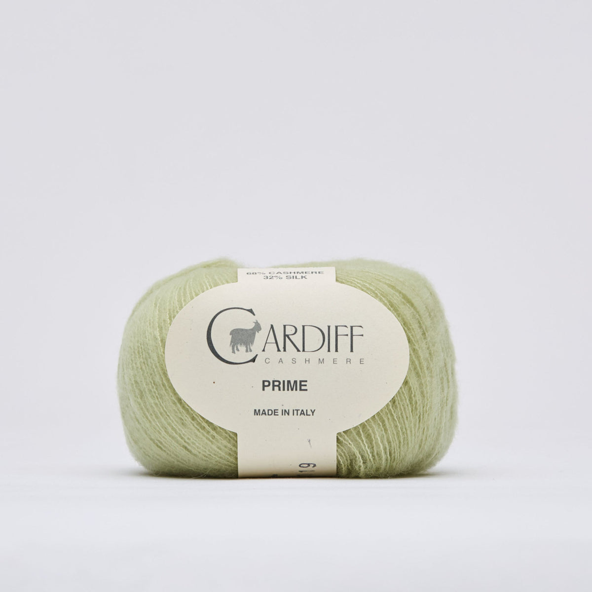 Cardiff Prime 136 Nobu, ovillo de hilo fino de cachemira y seda Mulberry