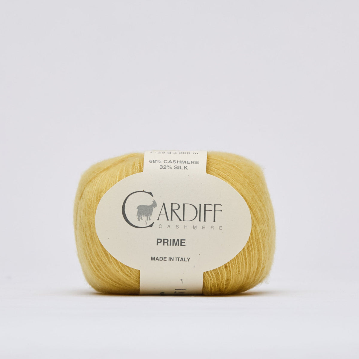 Cardiff Prime 158 Smith, ovillo de hilo fino de cachemira y seda Mulberry