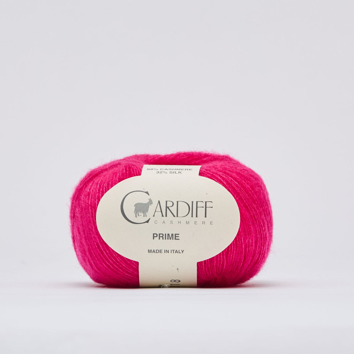 Cardiff Prime 169 Sakura, ovillo de hilo fino de cachemira y seda Mulberry
