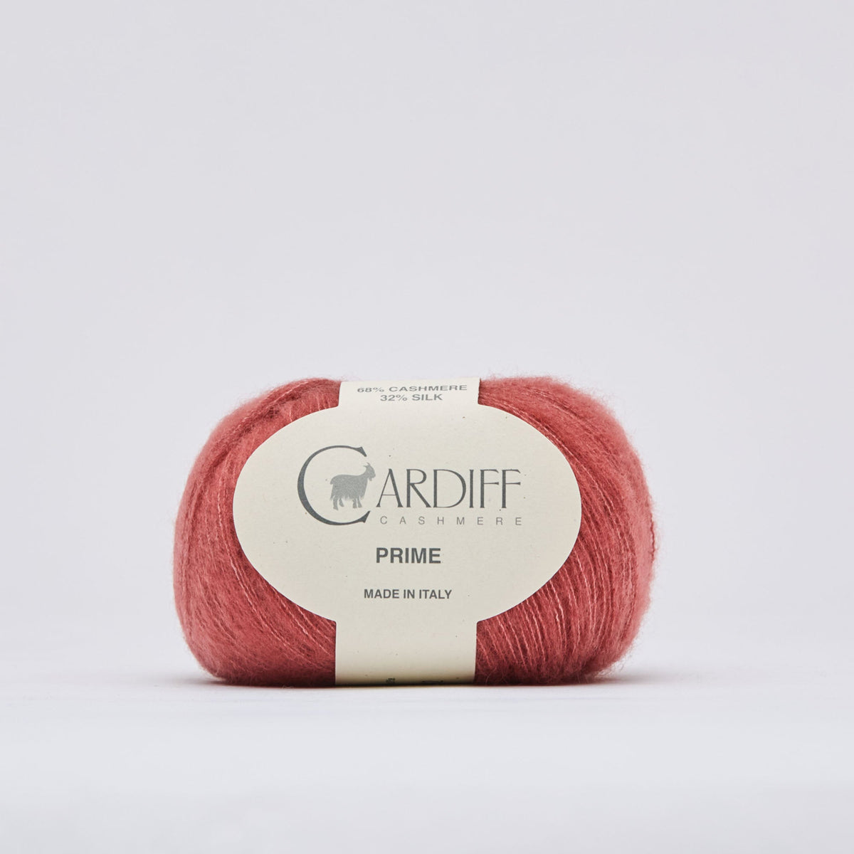 Cardiff Prime 174 Agape, ovillo de hilo fino de cachemira y seda Mulberry