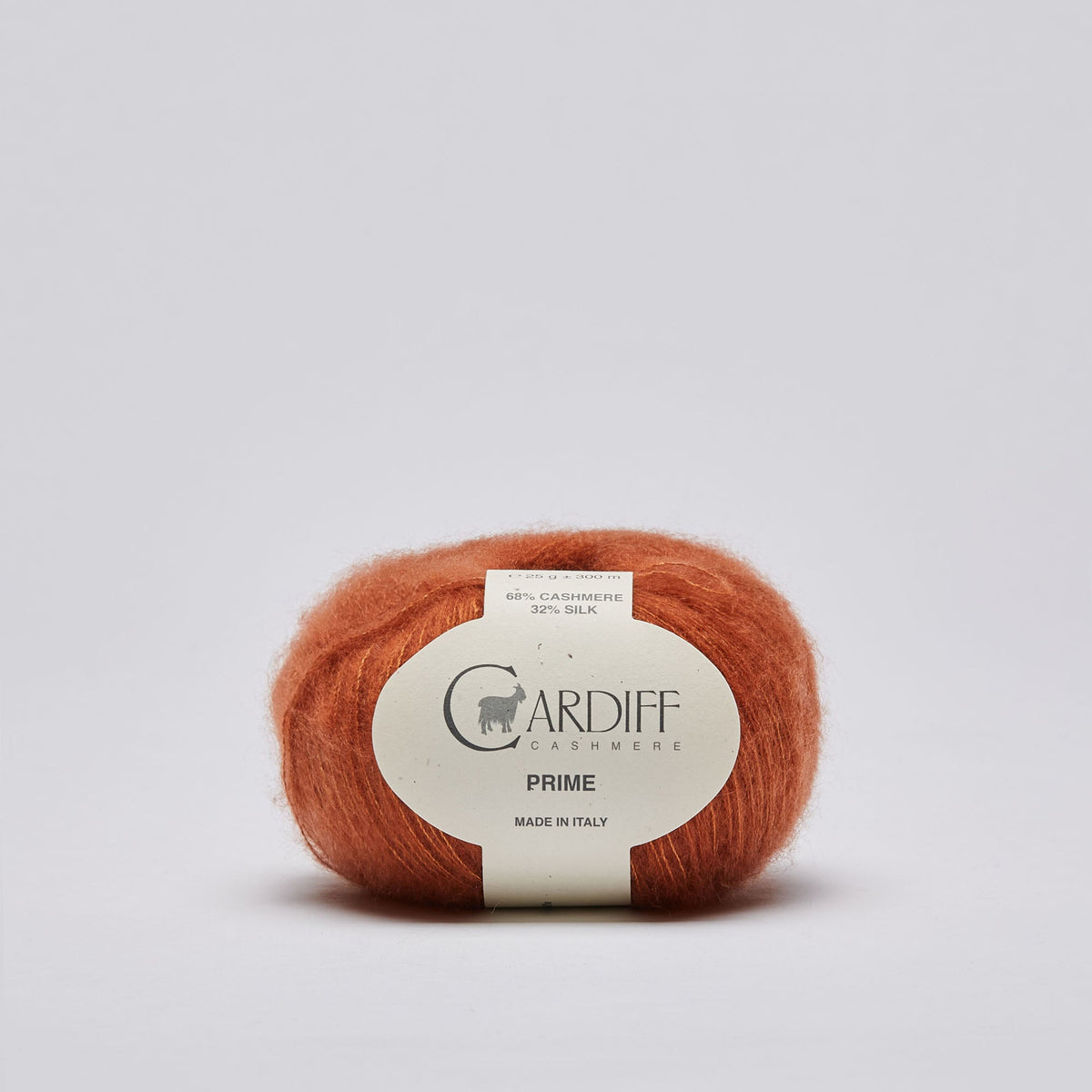 Cardiff Prime 179 Africa, ovillo de hilo fino de cachemira y seda Mulberry