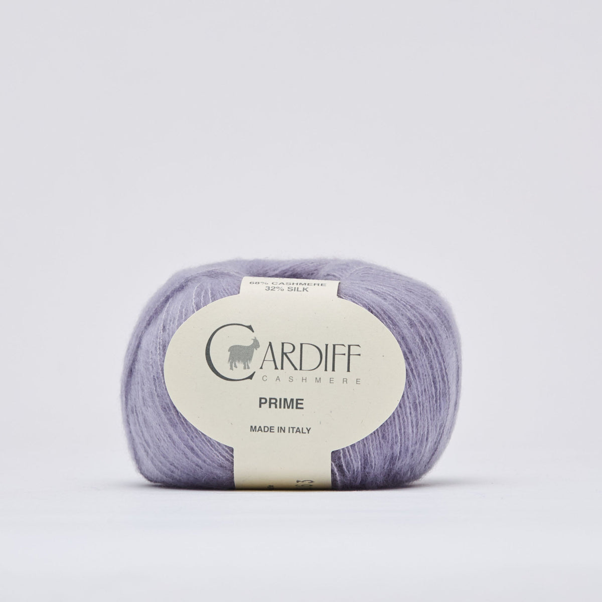 Cardiff Prime 192 Fuji, ovillo de hilo fino de cachemira y seda Mulberry