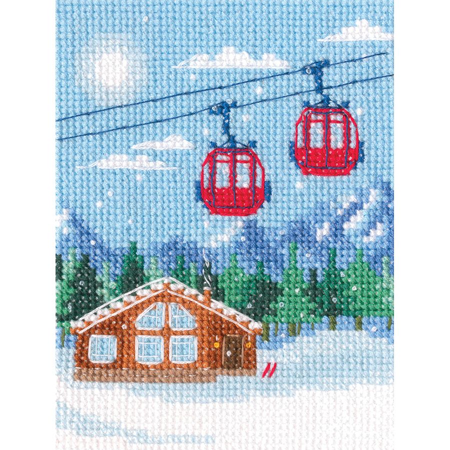 Counted Cross Stitch Kit - In the Mountains RTO C393