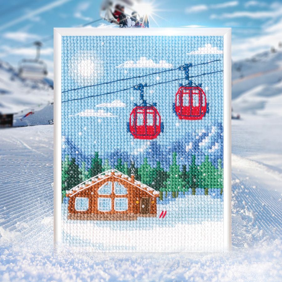 Counted Cross Stitch Kit - In the Mountains RTO C393