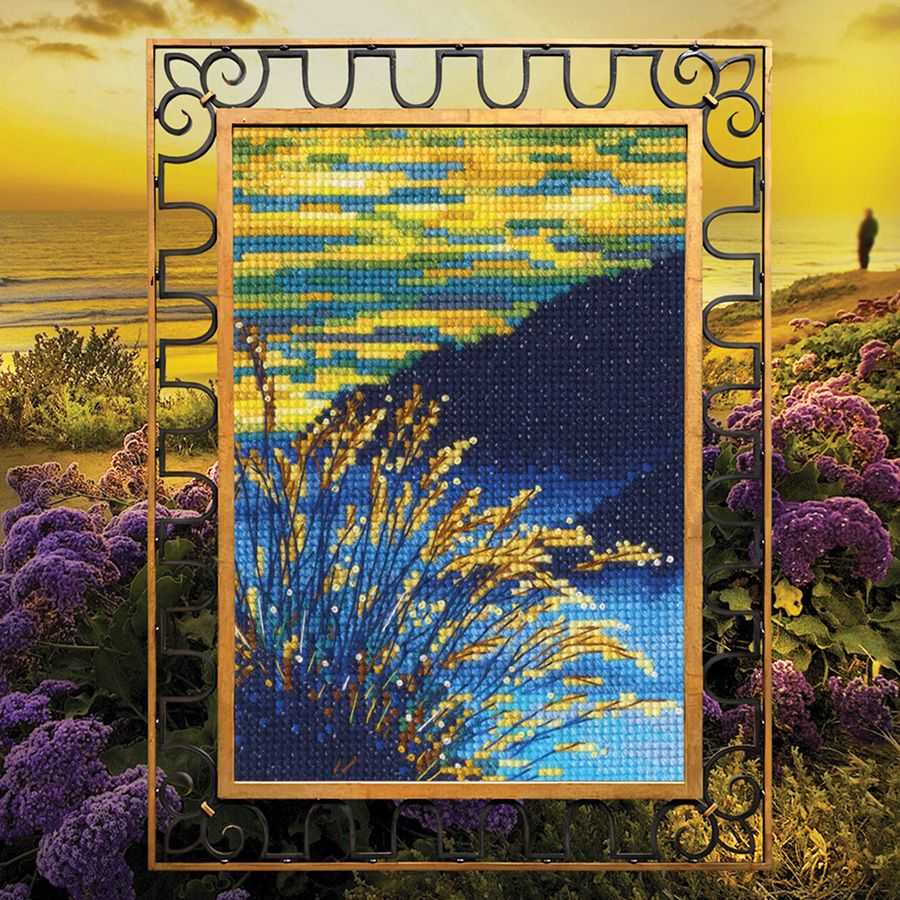 Counted Cross Stitch Kit - Sunshine Through the Clouds RTO C418