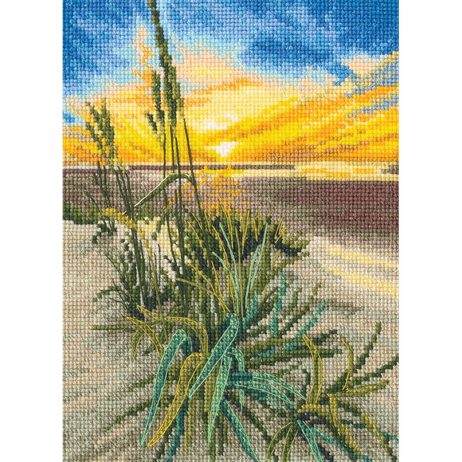 Kit de Punto de Cruz RTO Atardecer en la Playa – M1020