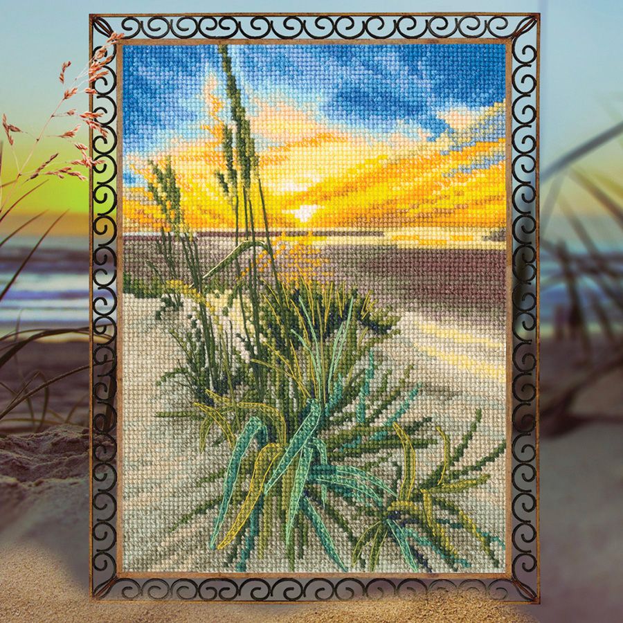 Kit de Punto de Cruz RTO Atardecer en la Playa – M1020 - imagen 3