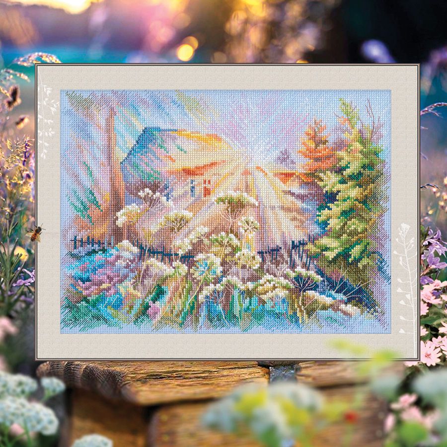 Cross Stitch Kit "In the Rays of the Morning Sun" RTO M868