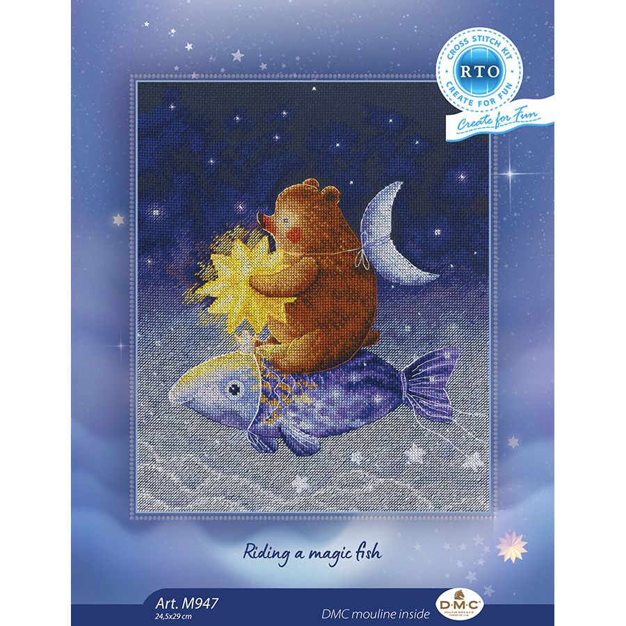 Counted Cross Stitch Kit - About a Magical Fish RTO M94