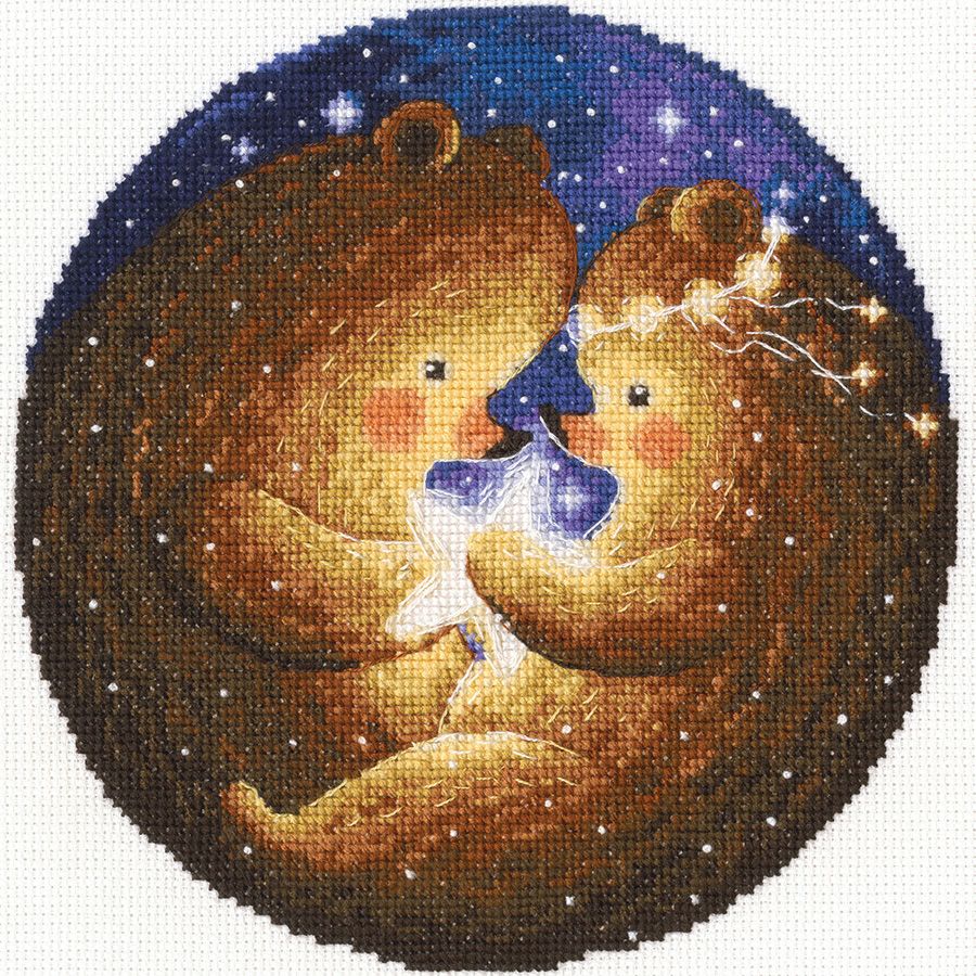 Counted Cross Stitch Kit - Touch the Stars RTO M951