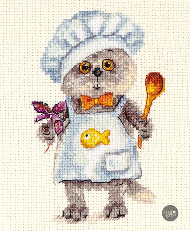 Basik Chef - S0-182 Alisa - Cross Stitch Kit