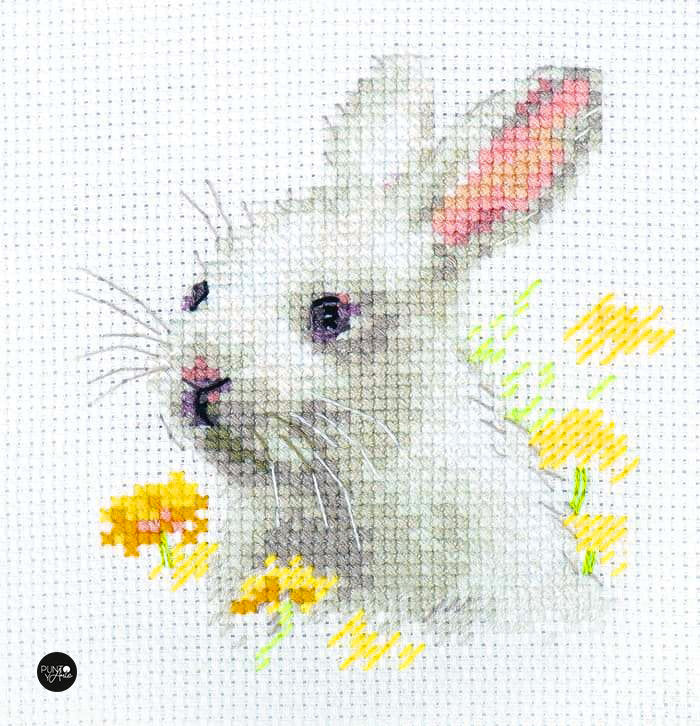 White Bunny - S0-226 Alisa - Cross Stitch Kit