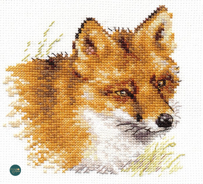 Kreuzstich-Set Alisa S1-28 Fuchs 12x12 cm