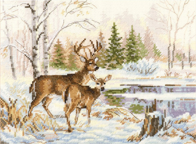 At the Forest Lake - Alisa - Cross Stitch Kit S3-28