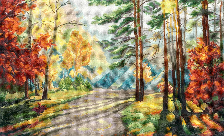 Colors of the Forest - SANK-51 Andriana - Cross stitch kit