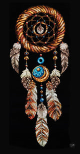 Moon Dreamcatcher - Andriana - Cross Stitch Kit SANL-16