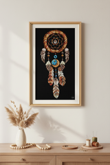 Moon Dreamcatcher - Andriana - Cross Stitch Kit SANL-16