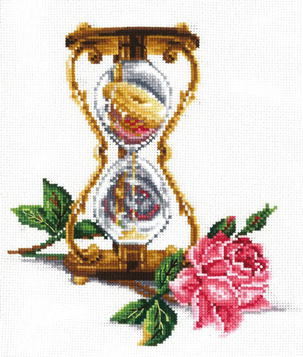 Kit de point de croix Andriana SANP-37 Sablier 20 x 23 cm
