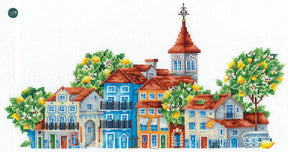 País de los limones SANS-56 Andriana Kit de punto de cruz