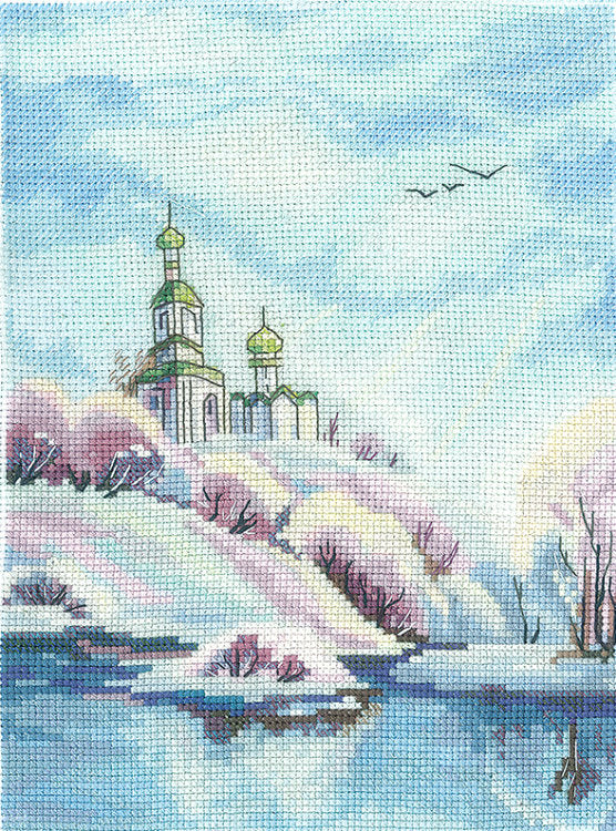 Spring. Thaw - SANV-34 Andriana - Cross stitch kit