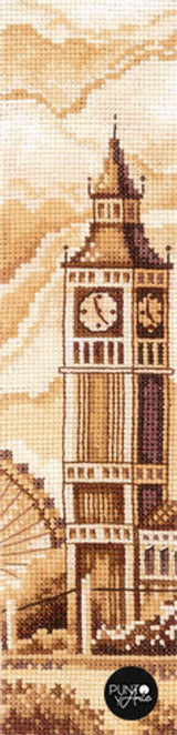 BOOKMARK. LONDON - SANZ-53 Andriana - Cross stitch kit