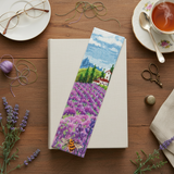 BOOKMARK. SANZ-54 LAVENDER FIELDS - Andriana - Cross stitch kit