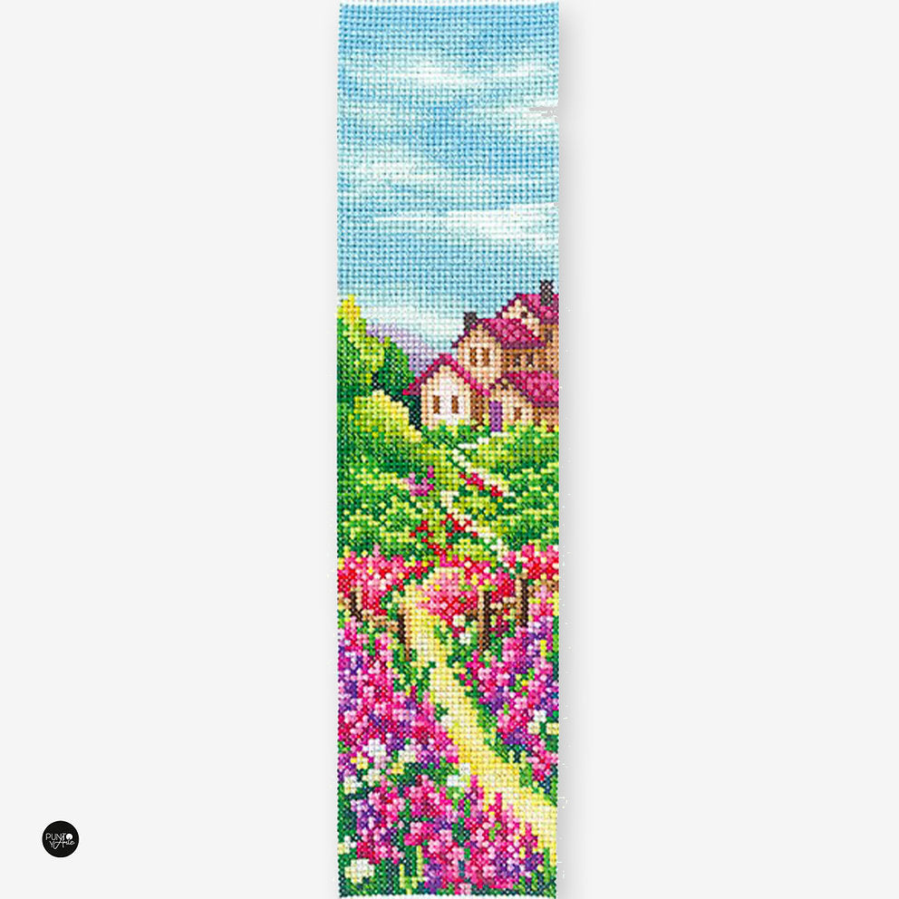 Andriana Cross Stitch Kit SANZ-66 Tulips 5.5 x 22 cm