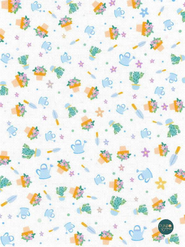 Tela de diseño Aida 18 ct MP Studia SKD-124 – Tela Ct. / MP-Studia 40x30 cm