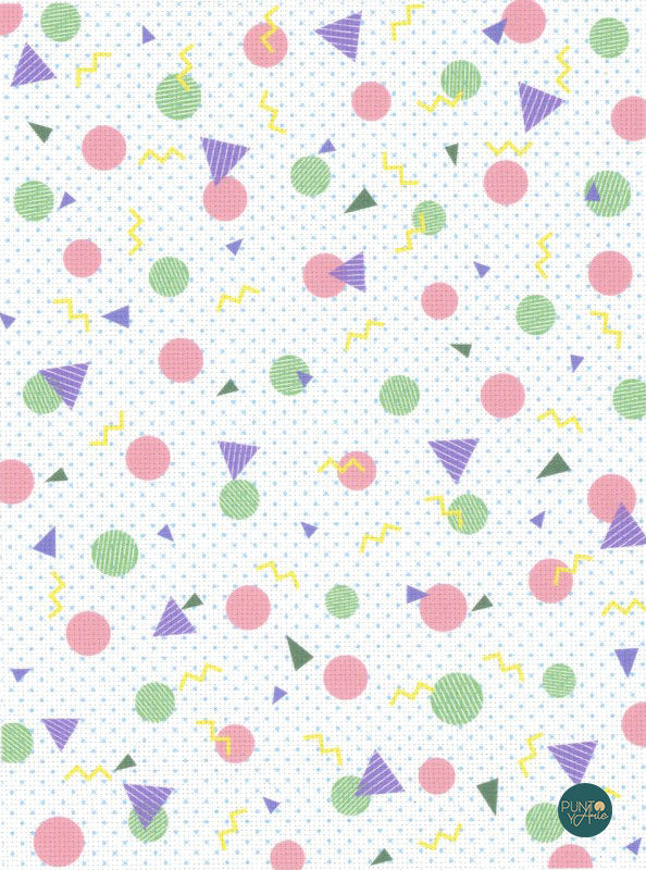 Tela de diseño Aida 18 ct MP Studia SKD-134 – Tela Ct. / MP-Studia 40x30 cm