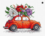 Travel to Paris - MP Studio - Cross stitch kit SM-368