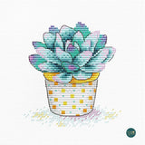 Suculenta - SM-381 MP Studia - Kit de punto de cruz