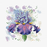 Lush Iris - SM-383 MP Studia - Cross Stitch Kit