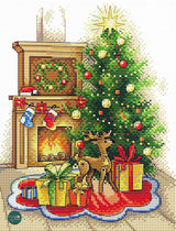 Fiesta de Navidad - SM-565 MP Studia - Kit de punto de cruz