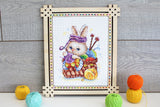 Rabbit - SM-651 MP Studia - Cross Stitch Kit