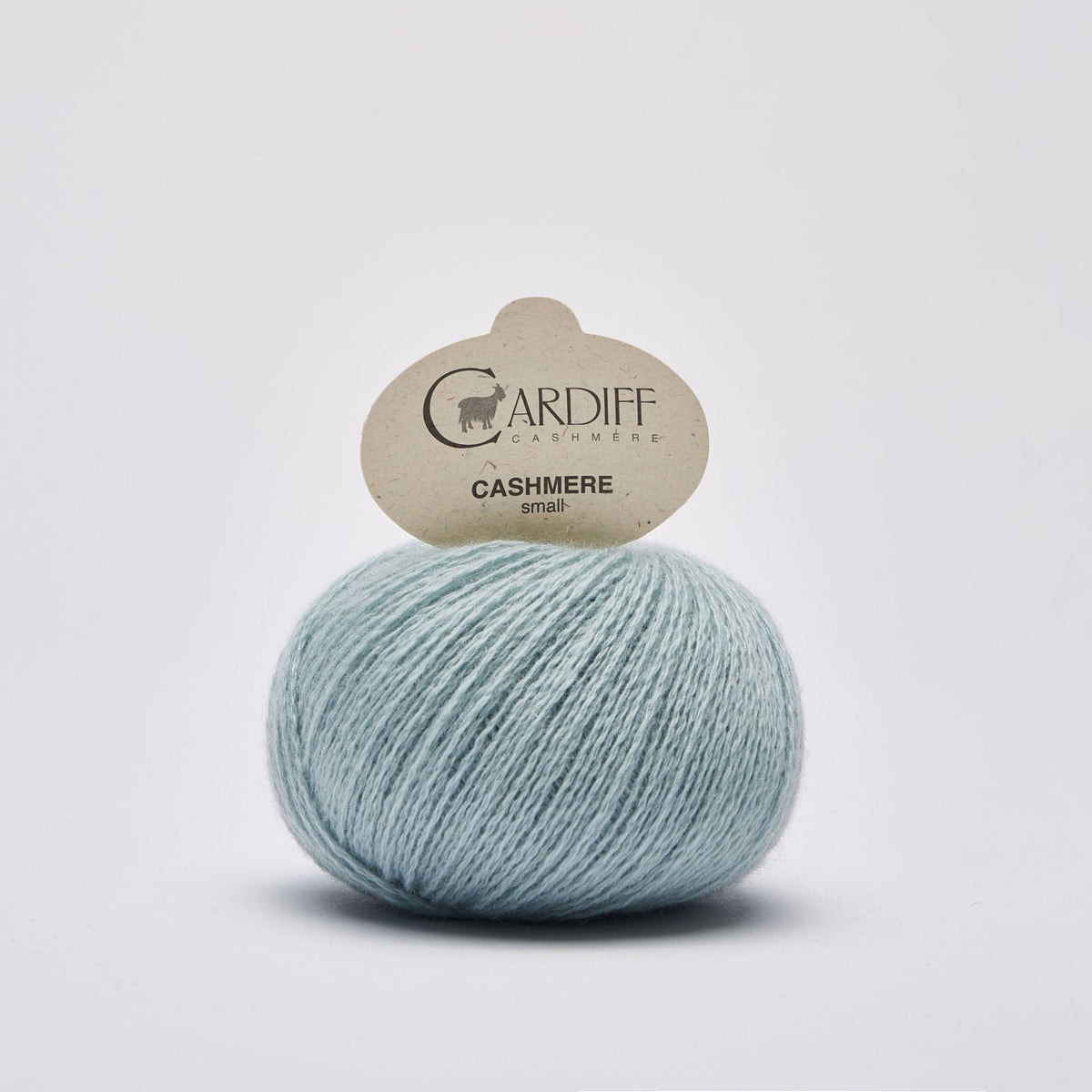 Cardiff Small Cashmere 677 Mose, ovillo de lana fina 100% cachemira