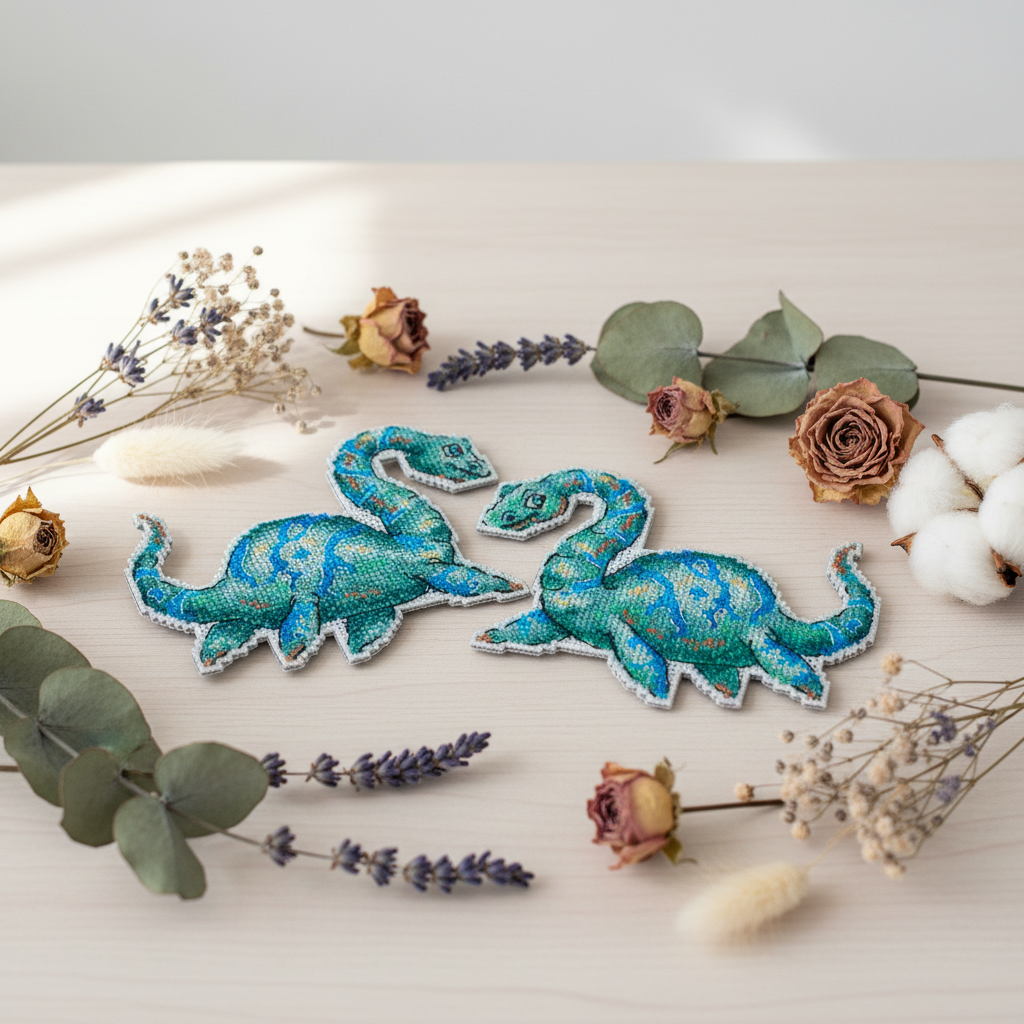 Dinosaurs. Plesiosaur - MP Studia - Cross stitch kit
