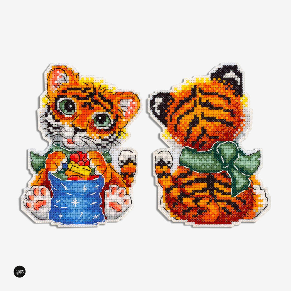 Tiger Cub - SR-588 MP Studia - Cross Stitch Kit