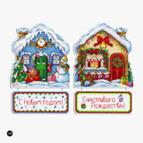 Santa's House - SR-838 MP Studia - Cross Stitch Kit