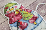 Snowman - SR-843 MP Studia - Cross Stitch Kit