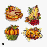 Pumpkin Plate 2 - SR-854 MP Studia - Cross Stitch Kit