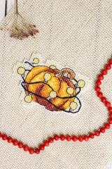 Pumpkin Plate 2 - SR-854 MP Studia - Cross Stitch Kit