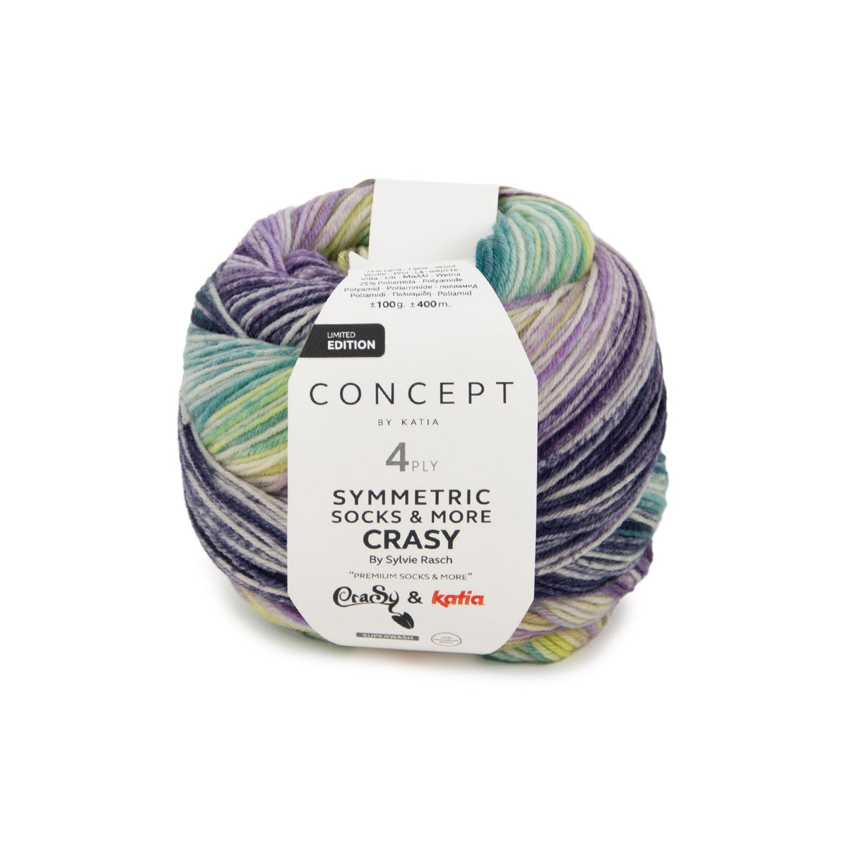 Concept CraSy Symmetrische Socken & mehr von Sylvie Rasch