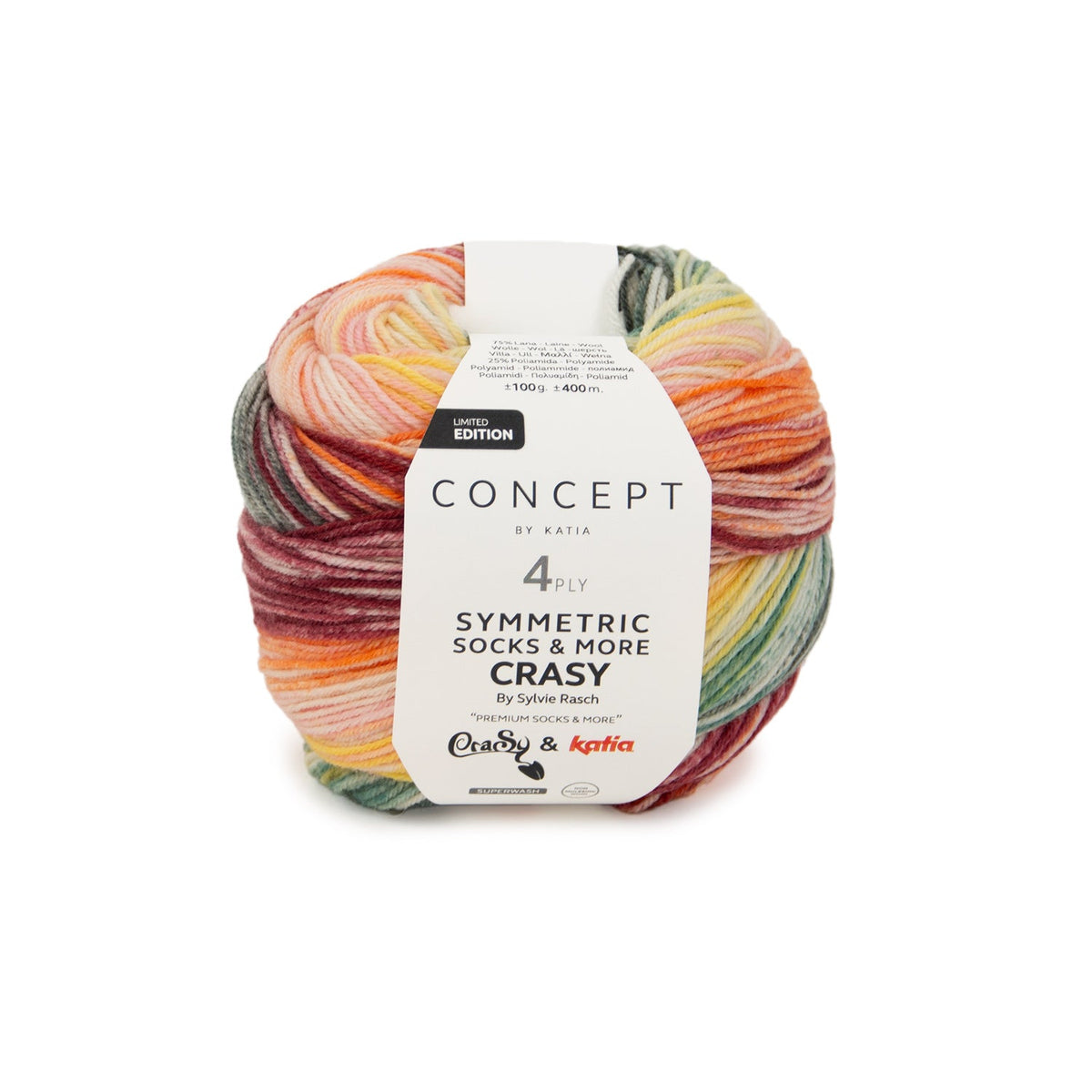 Concept CraSy Symmetrische Socken & mehr von Sylvie Rasch