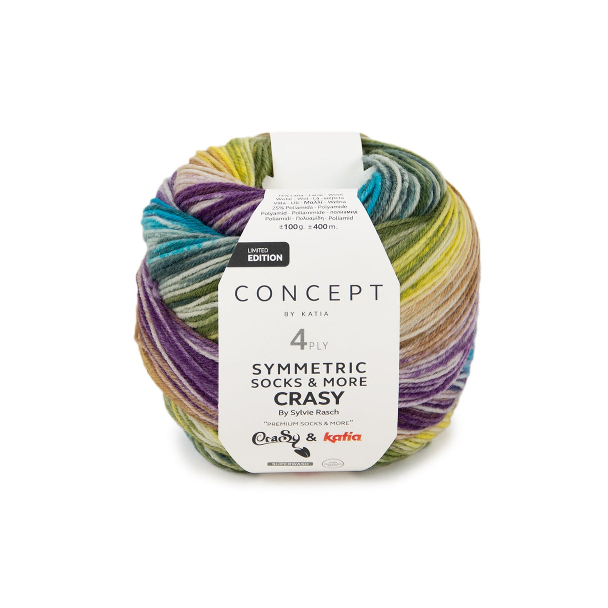 Concept CraSy Symmetric Socks & More by Sylvie Rasch